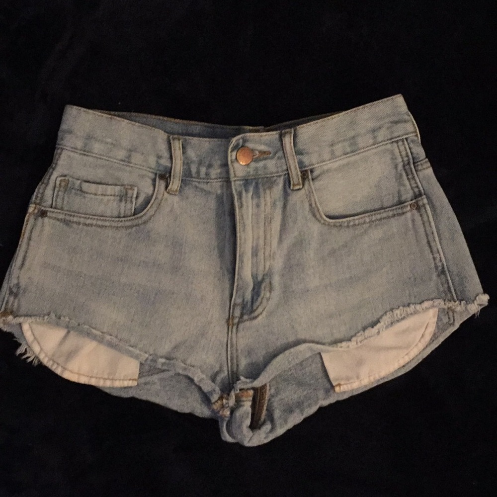 Size 1, Bullhead Denim Shorts